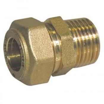Raccordo Dritto O-Ring Maschio Conico Gas 1/2 x 14