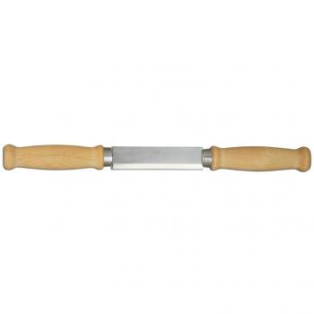 Coltello da spaccare legna STE-13967 con lama inox satinata, manico in betulla, fodero in plastica