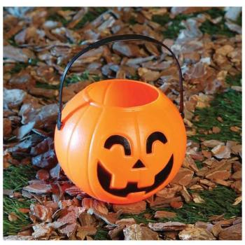 Cesta de Calabaza 11 cm para dulces de Halloween