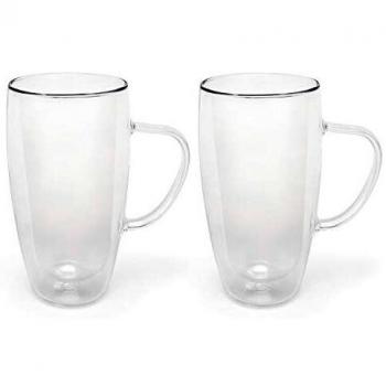 Doppelwandige Latte Macchiato Tasse 400 ml