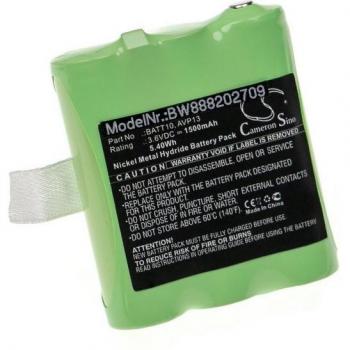 Batterie rechargeable 1500mAh pour talkie-walkie Midland T71, T75, T77