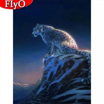 Full Square Drill Leopard Diamond Painting