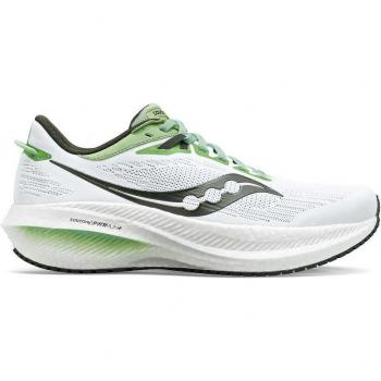 Saucony Triumph 21 Donna Bianco Verde 38.5