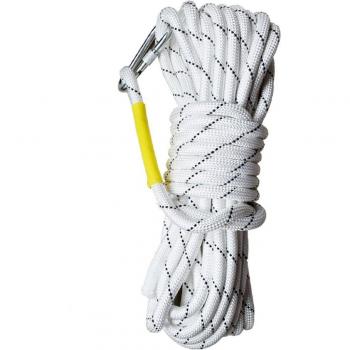 Tree Climbing Gear with Static Rope and Carabiner