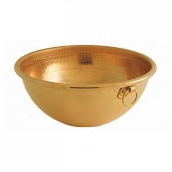 Bassine demi-ronde cuivre 300 mm