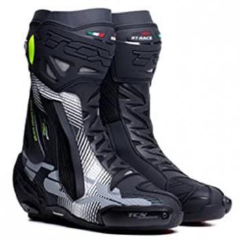 TCX RT-Race Pro Air 2023 Bottes de moto Noir Gris Blanc taille 49