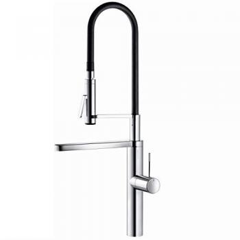 KWC Ono Chrome Pull‑Out Mixer Tap, HighFlex Design