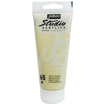 Pebeo Fine Acrylic Paint Elfenbeinweiß 100 ml für Künstler & Bastler