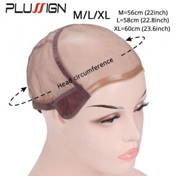 Adjustable HD Full Lace Wig Cap for U-Part Wigs