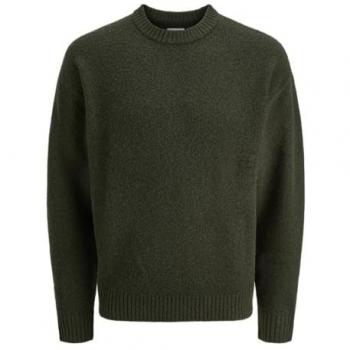Tessuto Jack & Jones Pullover Soho Ollie Verde scuro con Sacca Duffel