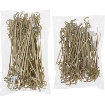 Disposable Twisted Bamboo Forks for Events
