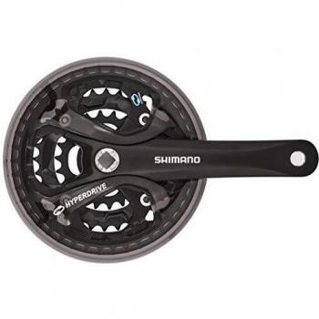 Shimano 8-Speed Crankset with Chain Guard