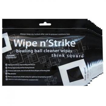 Cuidado de Bolas de Bowling Think Square “Wipe & Strike”