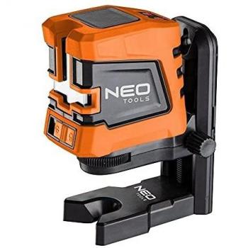 15m Cross Line Laser Level Neo 75-101, Automatic, Magnetic Holder, Case