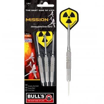 BULL'S Mission Dart 23g Silber