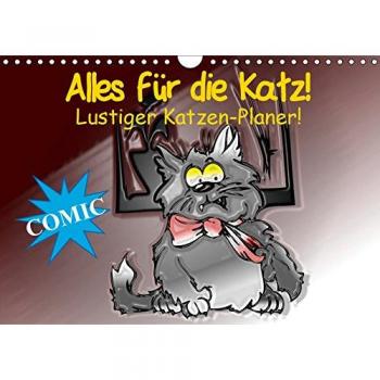 Alles für die Katz! Lustiger Katzen-Planer