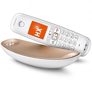 Gigaset CL750HX Sculpture – Smart Home Telefon/Router, weiß