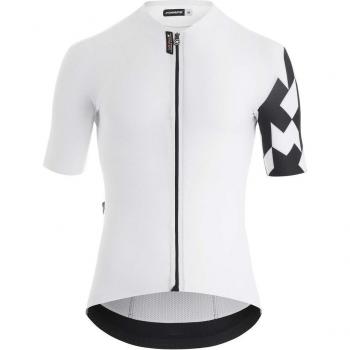 Maglia Assos Equipe RS S9 Corta Bianco/Nero XL