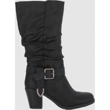 CHIKA 10 KURAZO 30 Botas Mujer Negro