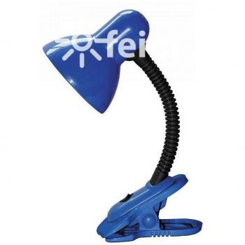 Lámpara Flexo de Escritorio con Pinza Dennis Rabalux 60W Azul Metal E27 IP20