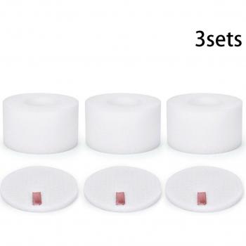 Shark Vacuum White Sponge Set for NV601 UK NV601 UKT NV600 UK