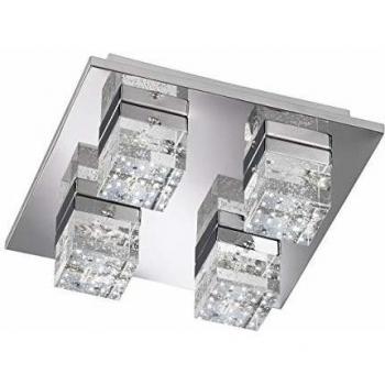 Dora LightWave – 4‑Flammen WOFI LED Decke, 400 lm, 25 W