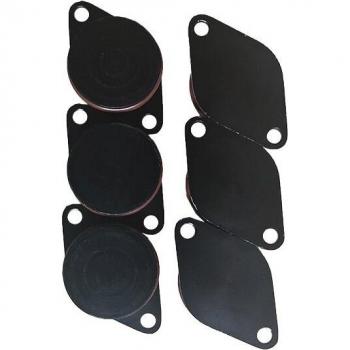 6pcs Diesel Gasket Kit with Vortex Plugs for BM*W E60/E61 520d 525d 530d