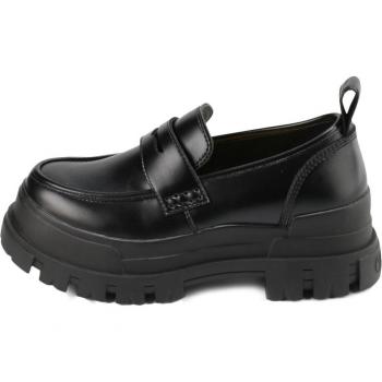 Buffalo Mocasines de Moda Aspha, Plataforma Negra, EU 36