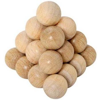 Kugel-Pyramide Puzzle aus 6 Teilen
