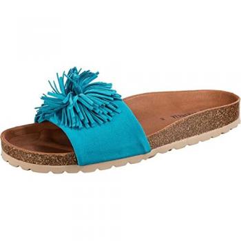 Sandalias Verbenas en Azul para Mujer