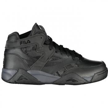 Fila High-Top Sneakers with Contrast Details