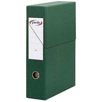 A4 Green Lever Arch File with 80mm Spine and Cover