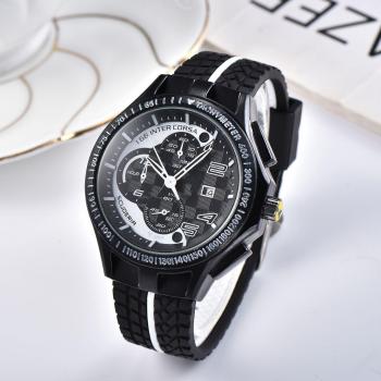 Reloj Quarz Acero Inoxidable Casual F1 para Hombre