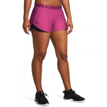 Under Armour Women's Play Up 3.0 Shorts Medium Astro Pink