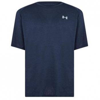 Under Armour Tech Uomo Maglia Blu S Poly Jersey