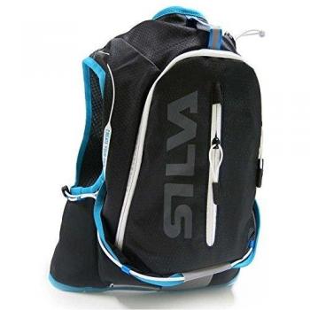 Silva Strive 10 Rucksack für Trailrunning – Trinkrucksack – Schwarz/Blau – XS-S