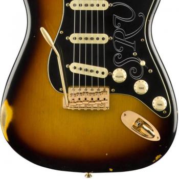 Guitare Fender CS Stratocaster Stevie Ray Vaughan Relic 3-color Sunburst