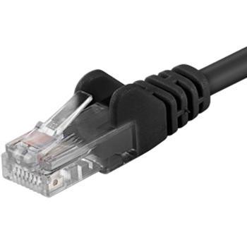 PremiumCord 7m UTP kabel RJ45 CAT6 černý