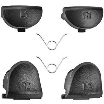 Botones de Gatillo L1 L2 R1 R2 con Muelles para Mando PS4 V1 FAT CUH-ZCT1 JDS-001 JDS-011