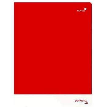 Silvine Soft Touch Perfecto A4+ Notebook 75gsm 160pp Ruled Perforated