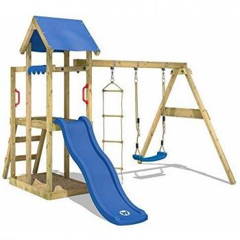 Aire de jeux en bois WICKEY avec accessoires de jeu pour enfants