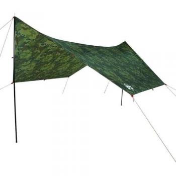 Camouflage Waterproof Camping Tarp 438x376x212 cm
