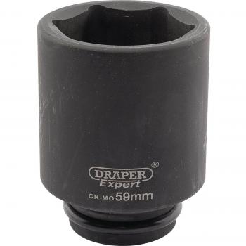Draper Expert 59mm 3/4 Square Drive Hi-Torq 6 Point Deep Impact Socket