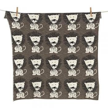 Quax Kuscheldecke mit Löwenmotiv 80x100cm