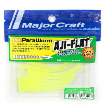 Paraworm Flat 061 – 2,8 Zoll Kunststoffköder für Handwerksweichen