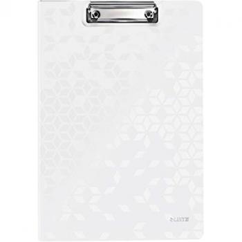 Porte-bloc avec rabat Leitz WOW A4 blanc
