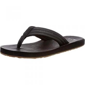 Quiksilver Infradito Carver Nubuck Nero