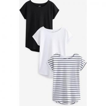 Ensemble de T-shirts Next 100% coton rayés