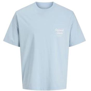 Camiseta de estilo Norrebro en blanco y azul