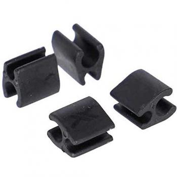 Shimano Di2 XLC Kabelklem – 2,5 × 4 mm, Zwart (30)